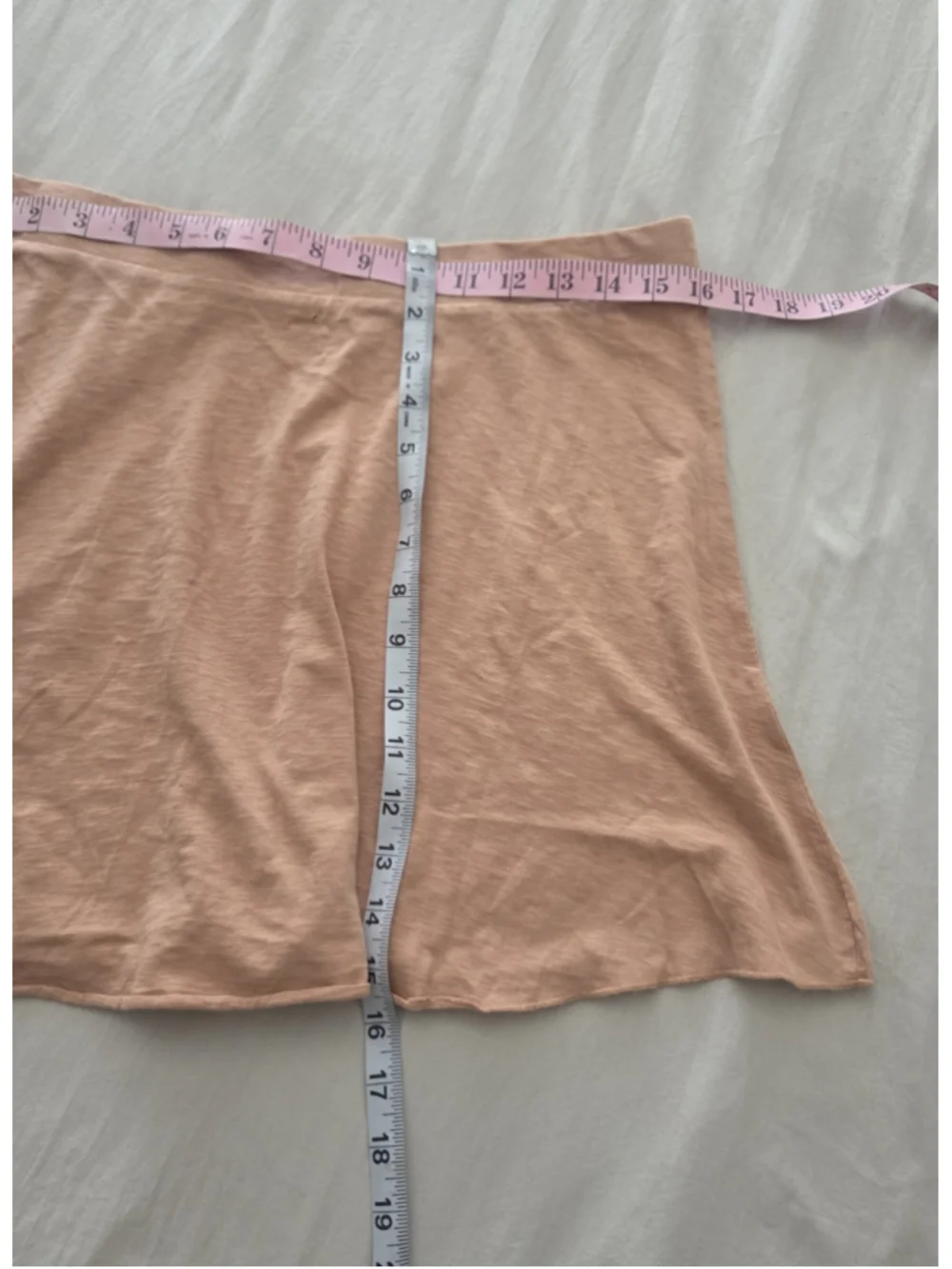 Women's Free People Mini Skirt in Pale Salmon size Medium